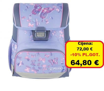 TORBA ŠKOLSKA LOOP BUTTERRFLY